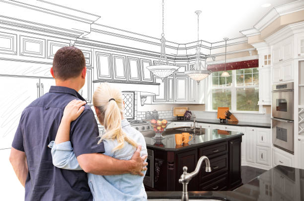 Professional Cabinet Refacing technician working in Hamel, MN